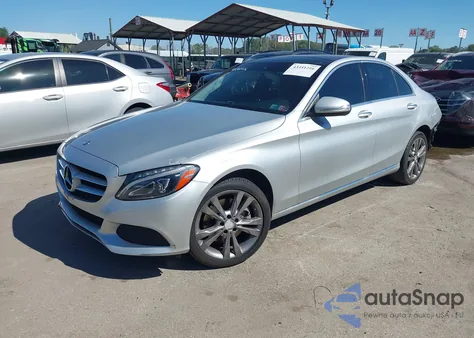 2015 Mercedes-Benz C 300 4Matic from USA, damaged, VIN 55SWF4KB4FU094763
